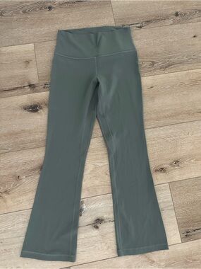lululemon athletica High-Rise Flare Leggings in Olive